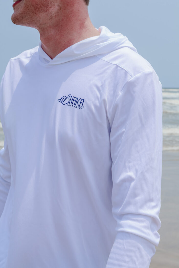 Men's - Long Sleeve w/ Hood-White - Image 2