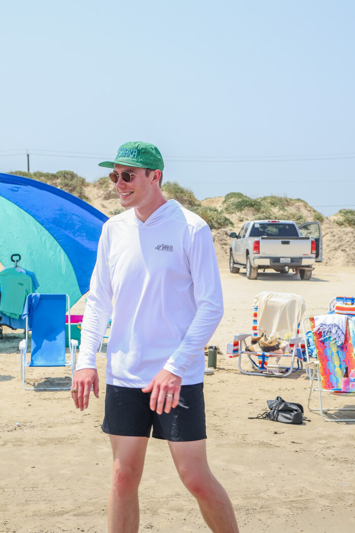 Men's - Long Sleeve w/ Hood-White - Image 4