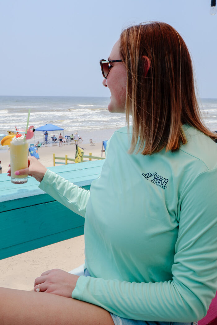Ladies - Long Sleeve-Bright Seafoam - Image 5
