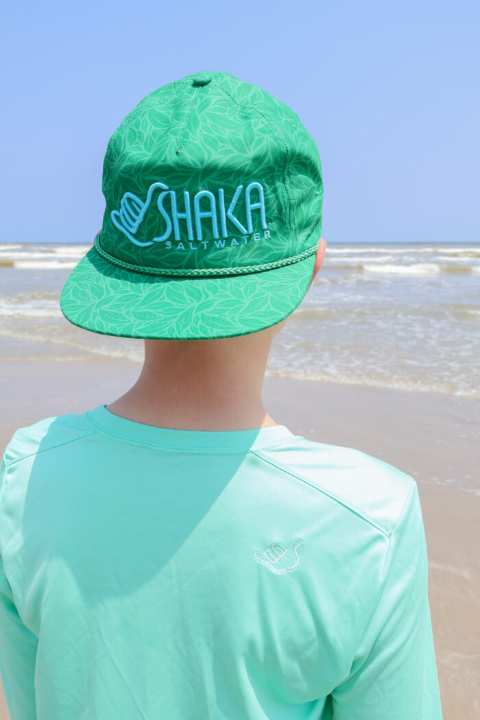 The Aloha Rope Cap - Structured-Green Floral