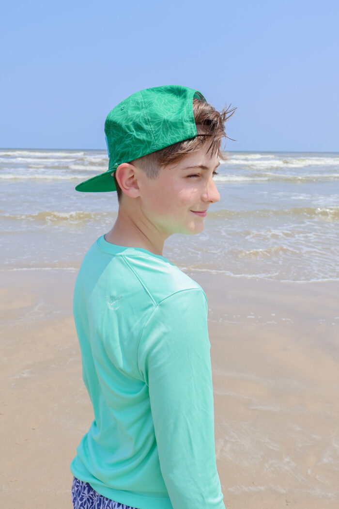 The Aloha Rope Cap - Structured-Green Floral - Image 5