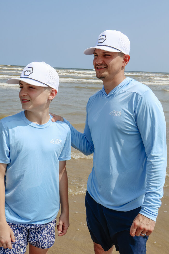 Men's - Long Sleeve w/ Hood-Light Blue - Image 2