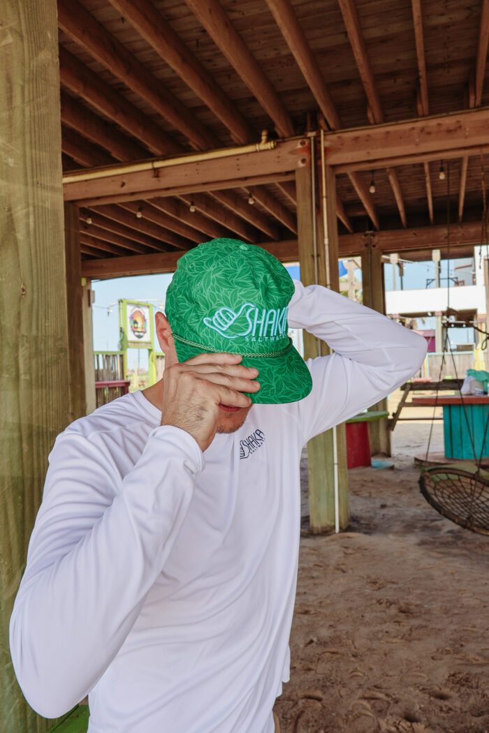 The Aloha Rope Cap - Structured-Green Floral - Image 2