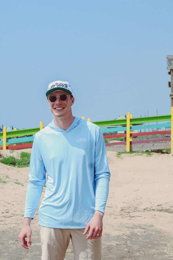Men's - Long Sleeve w/ Hood-Light Blue - Image 8